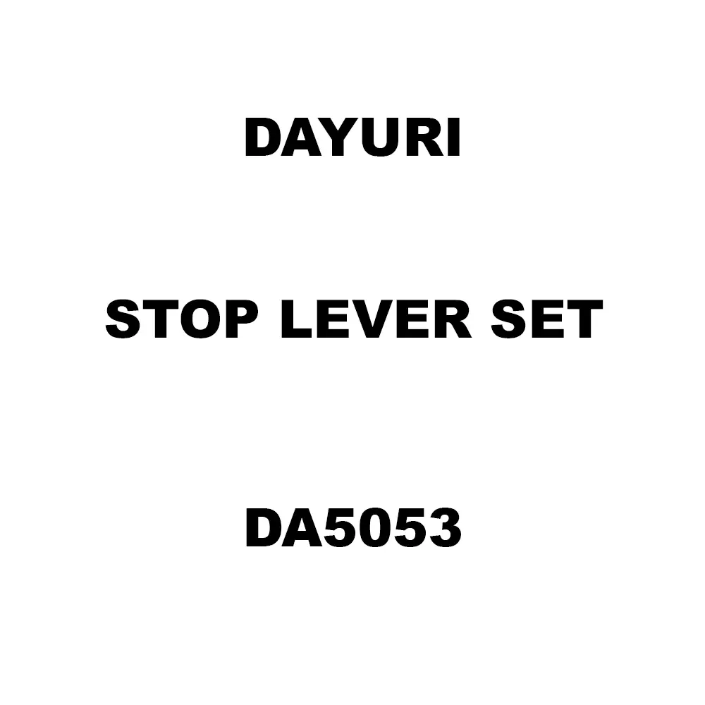 Dayuri Stop Lever Set Spare for Demolition Hammer DA5053