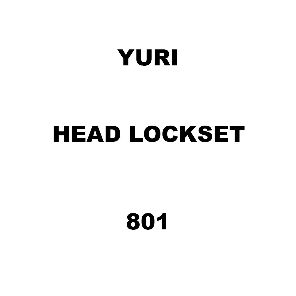 Yuri Head Lockset Spare for Marble Cutter 801