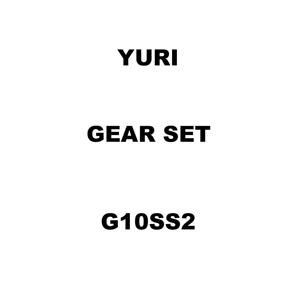 Yuri Gear Set Spare for Marble Cutter G10SS2