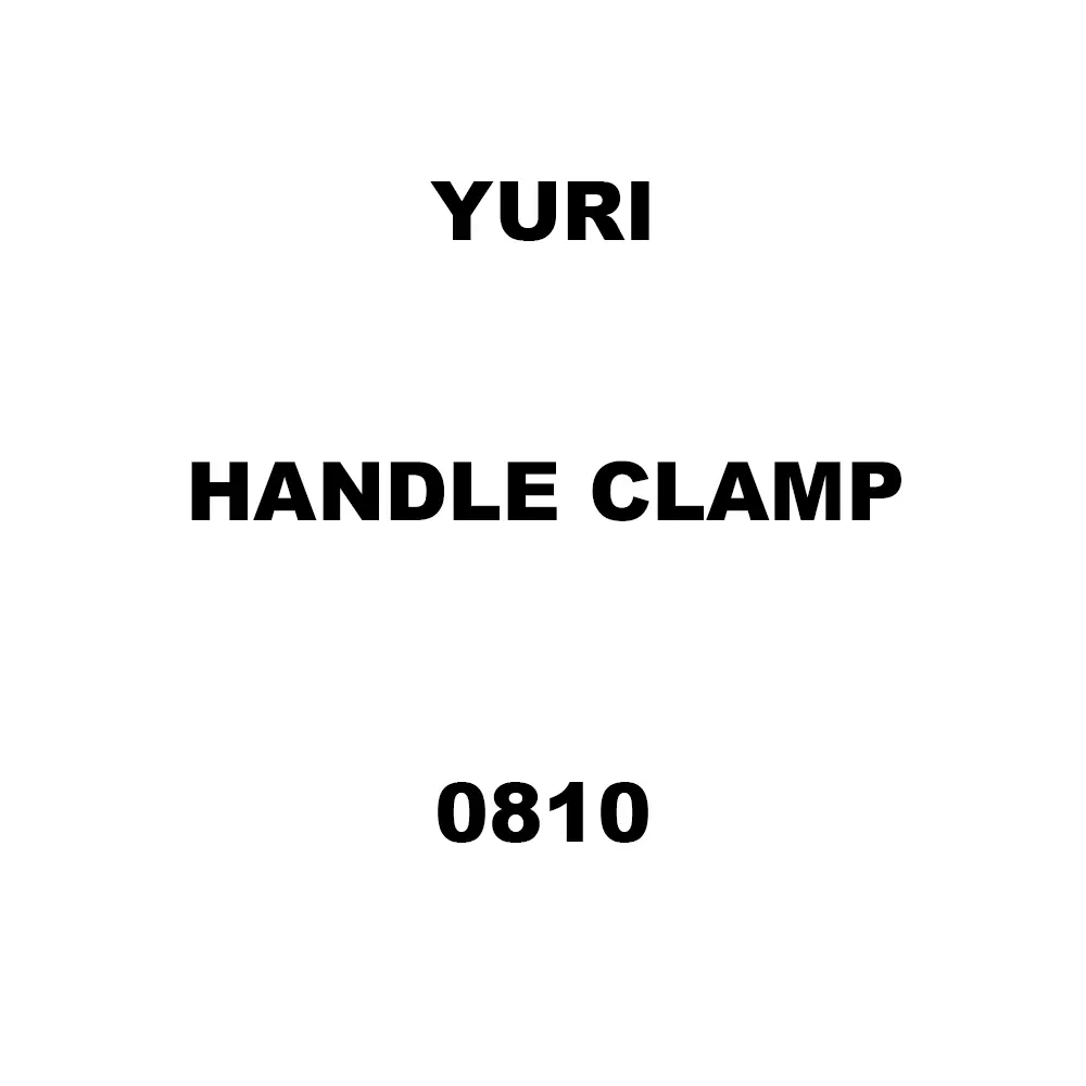 Yuri Handle Clamp Spare for Demolition & Breaker 0810