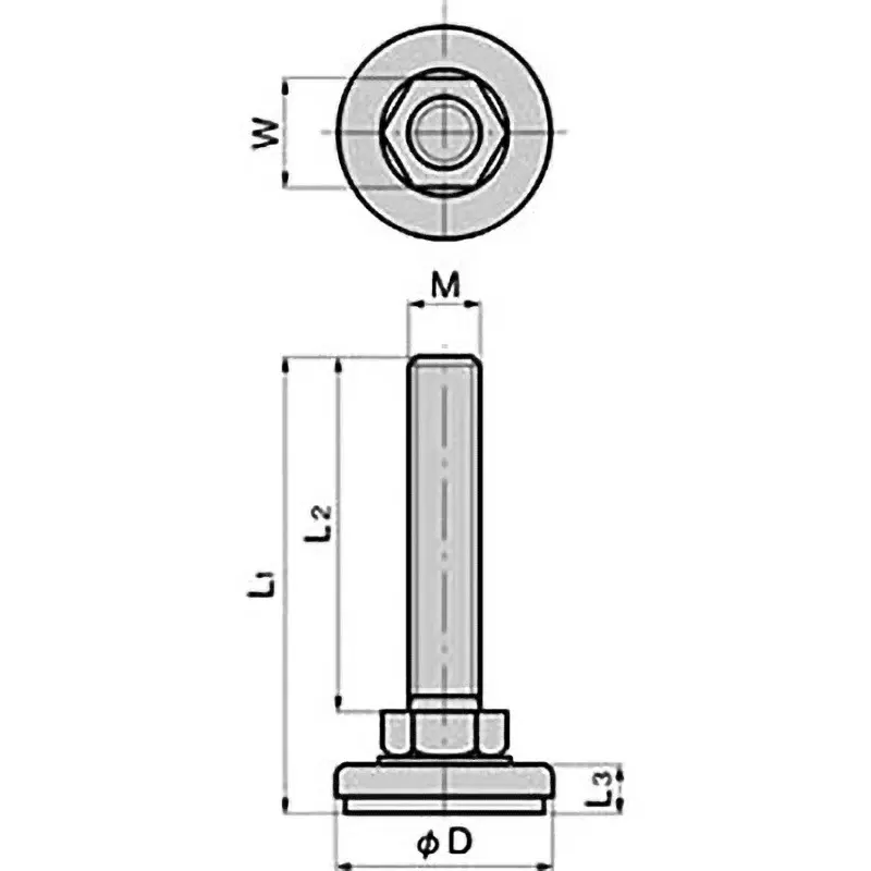 TAKIGEN Flame Retardant Level Adjuster 9.80 kN Vertical Working Load 800 g, KC-280-10-EP-UL