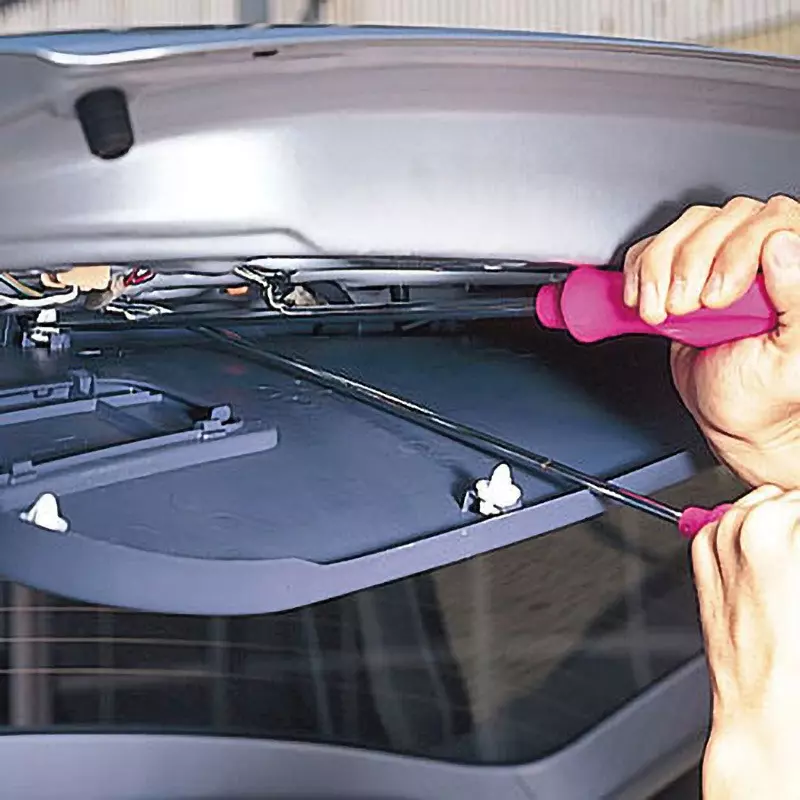 Ktc Long Medium Straight Clip Clamp Tool 10 mm Clip Size 505 mm Length, AP20L-10B