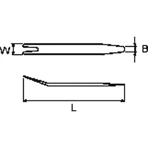 Ktc Handy Remover Narrow Type 200 mm Length, AP201-CN