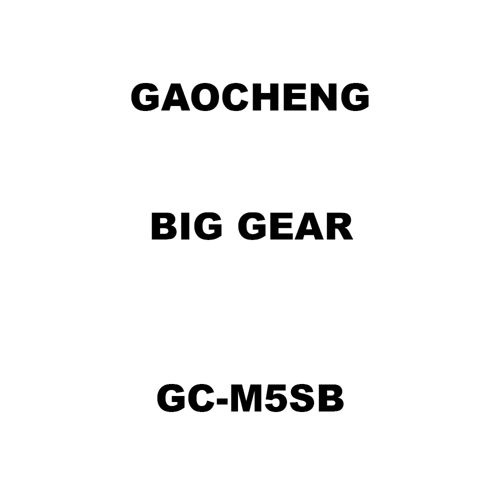 Gaocheng Big Gear Spare for Marble Cutter GC-M5SB