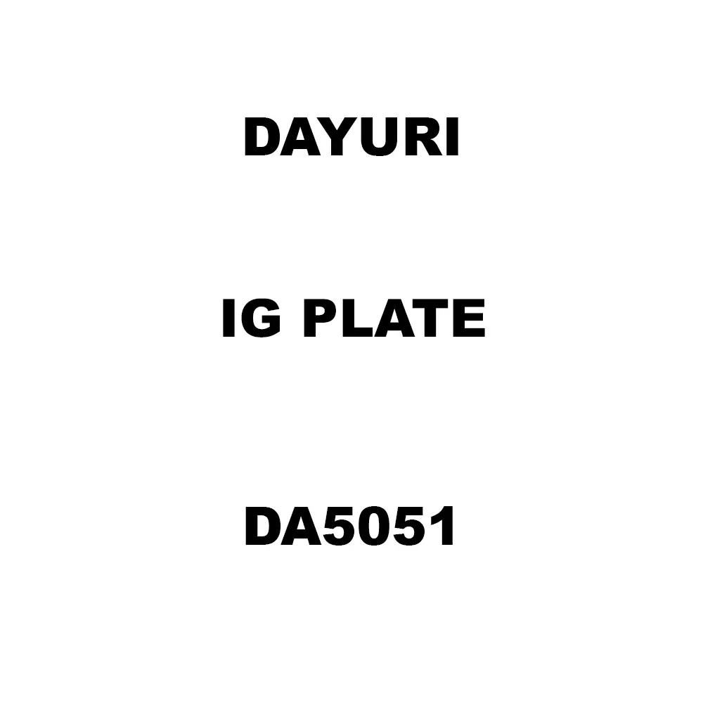 Dayuri IG Plate Spare for Demolition Hammer DA5051