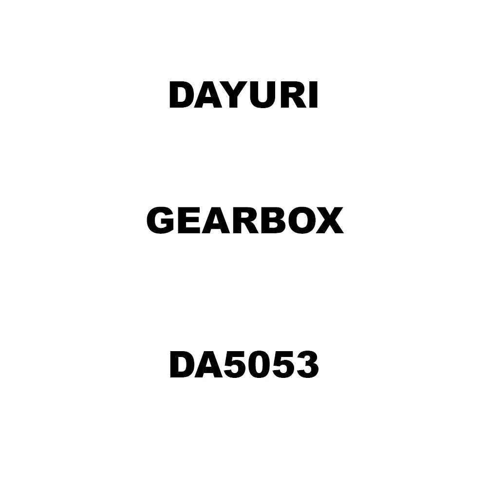 Dayuri Gearbox Spare for Demolition Hammer DA5053
