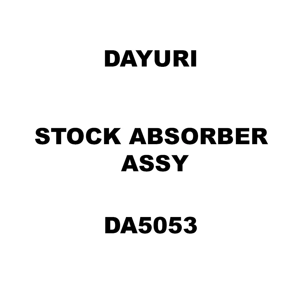 Dayuri Stock Absorber Assy Spare for Demolition Hammer DA5053