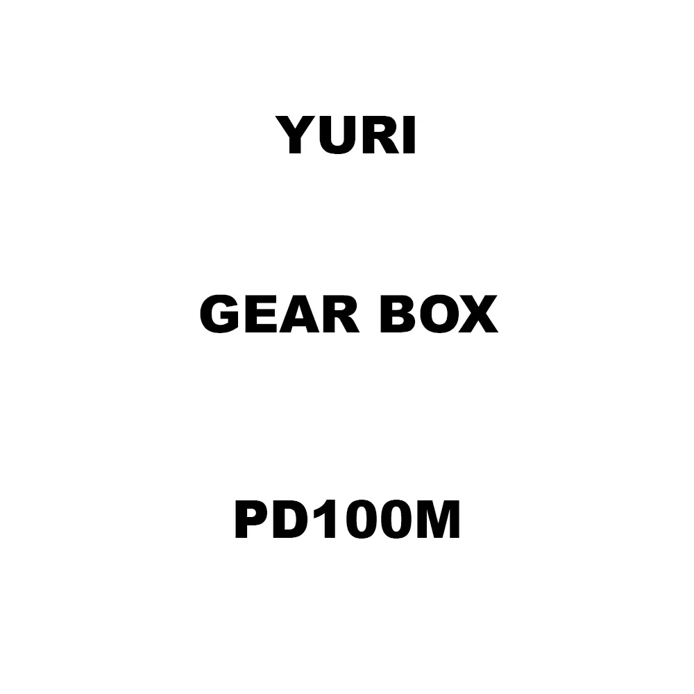 Yuri Gear Box Spare for Marble Cutter PD100M