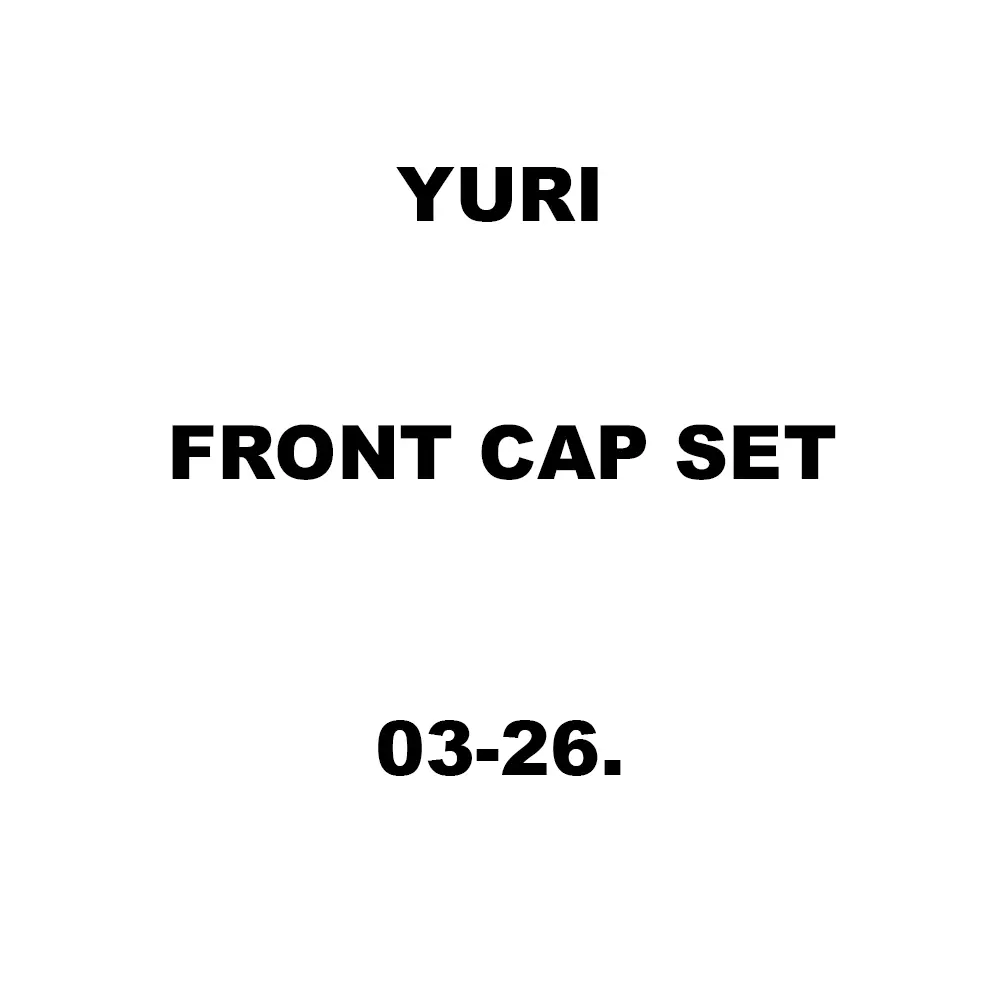 Yuri Front Cap Set Spare for Marble Cutter 03-26
