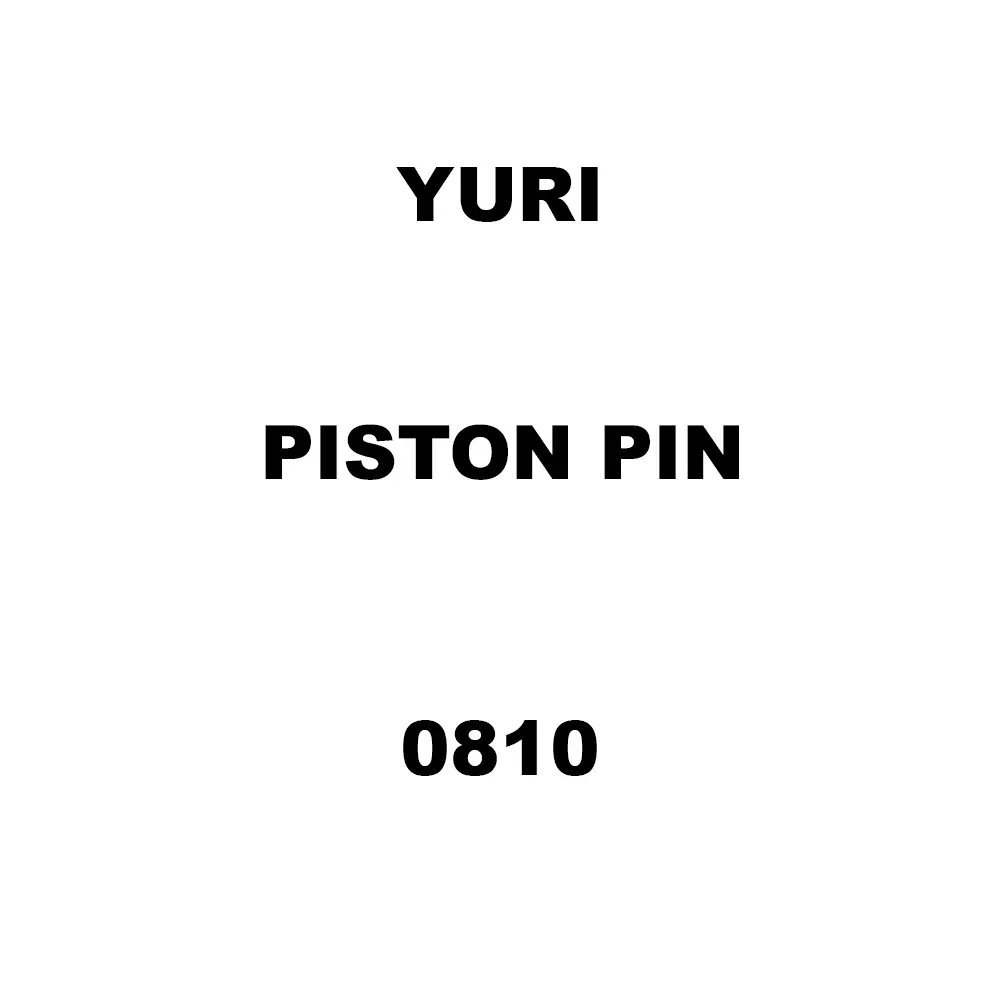 Yuri Piston Pin Spare for Demolition & Breaker 0810