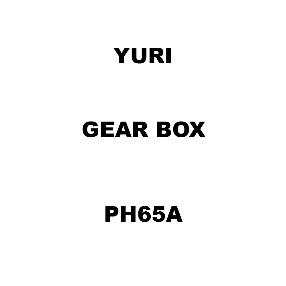 Yuri Gear Box Spare for Demolition & Breaker PH65A