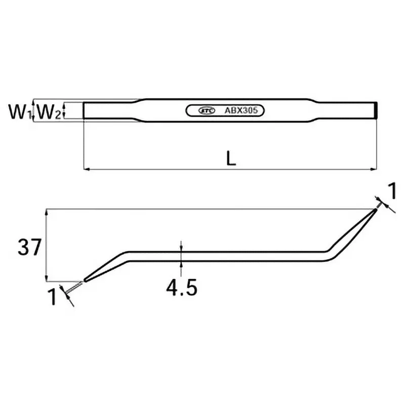 Ktc Long Adjustment Tool for Trucks & Heavy Vehicles, ABX305