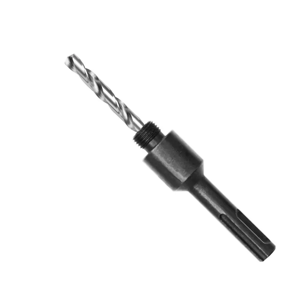Total Arbor With 6 mm HSS Drill For Hole Saw SDS Plus Type 12.7 mm (1/2 inch-20UNF) Thread Size, TAC4205