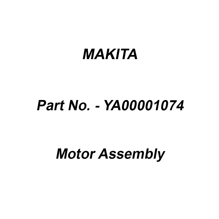 Makita Motor Assembly Suitable For ELM4621, Part No YA00001074