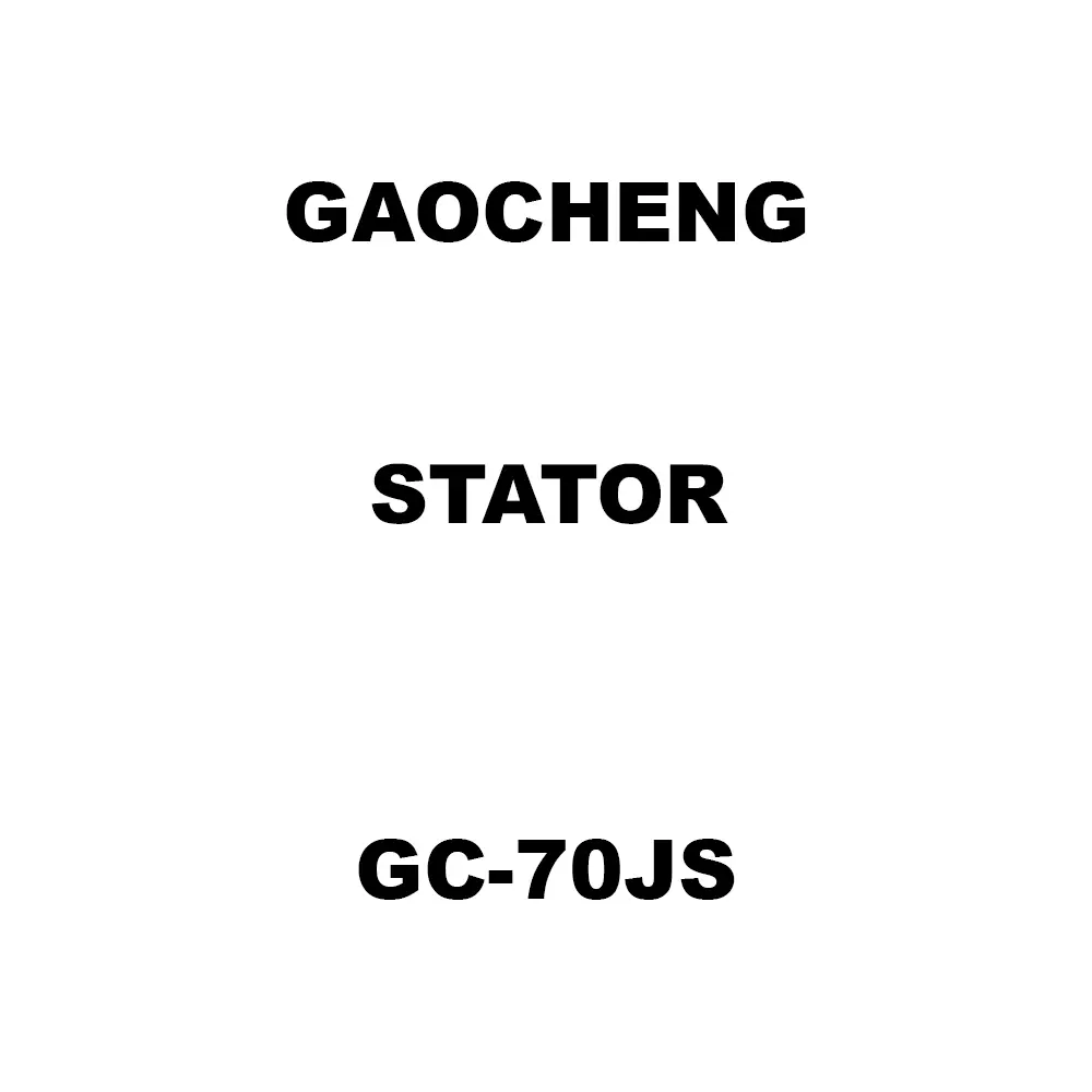 Gaocheng Stator Spare for Jig Saw Machine GC-70JS