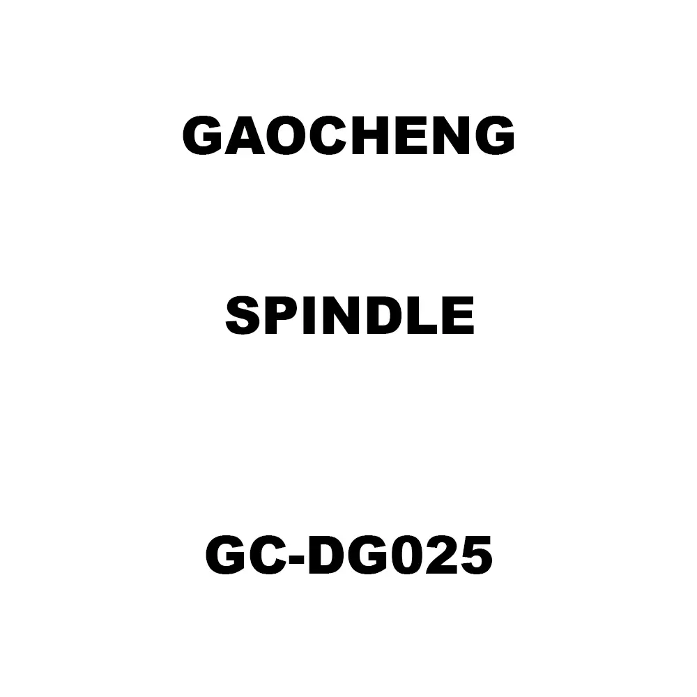 Gaocheng Spindle Spare for Die Grinder GC-DG025