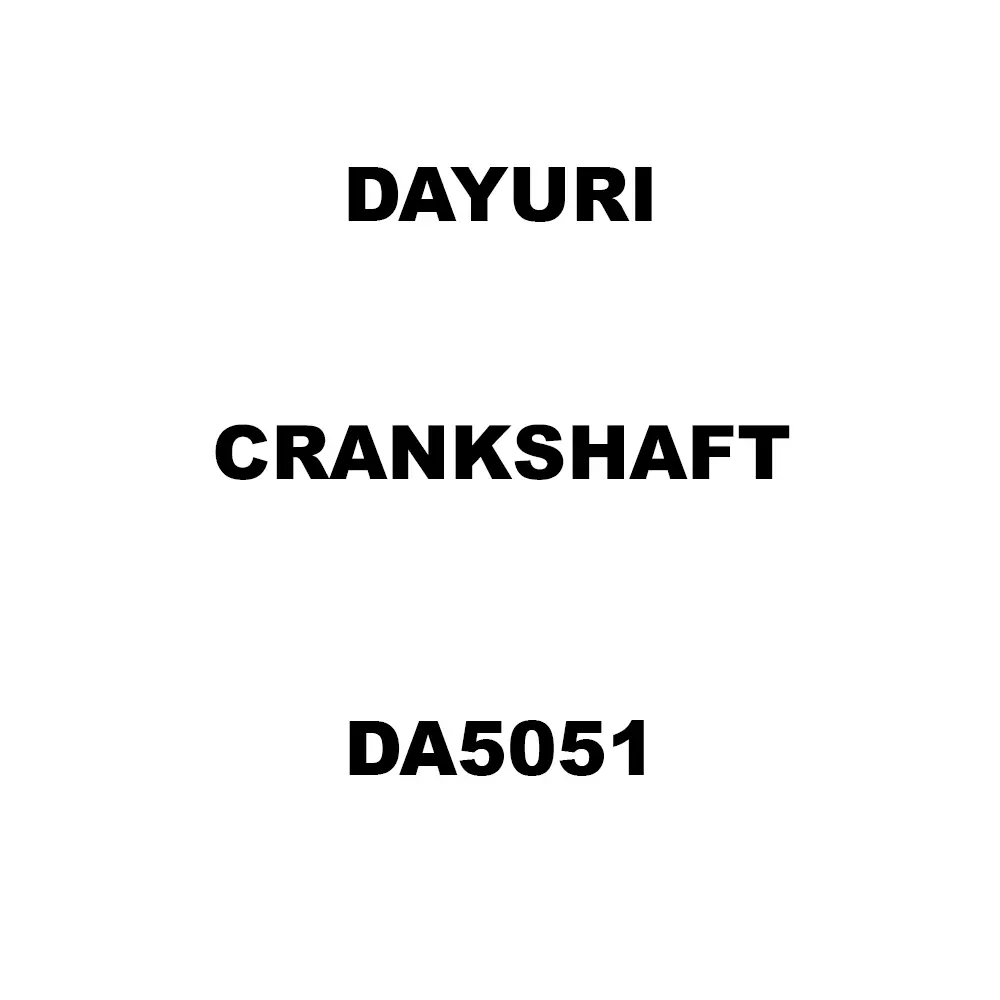 Dayuri Crankshaft Spare for Demolition Hammer DA5051
