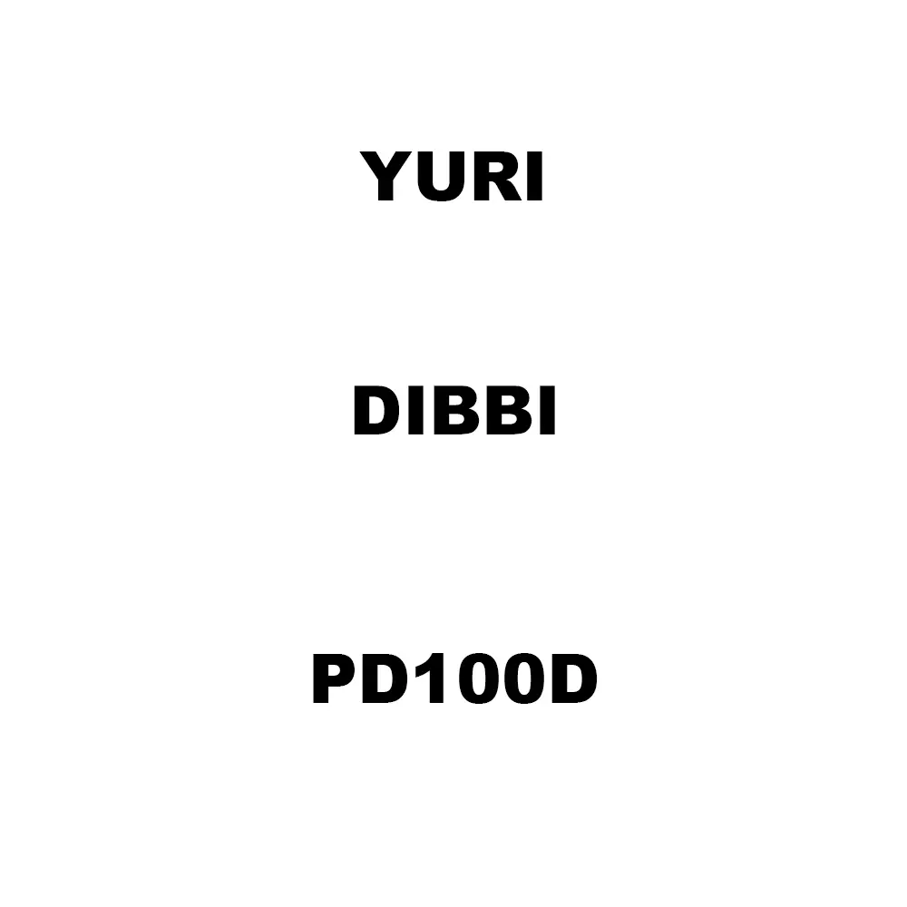 Yuri Dibbi Spare for Marble Cutter PD100D