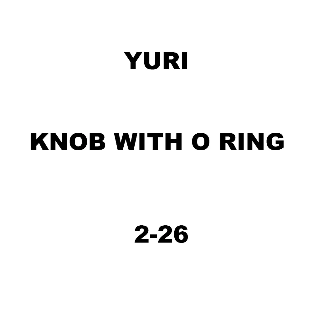 Yuri Knob With O Ring Spare for Marble Cutter 2-26