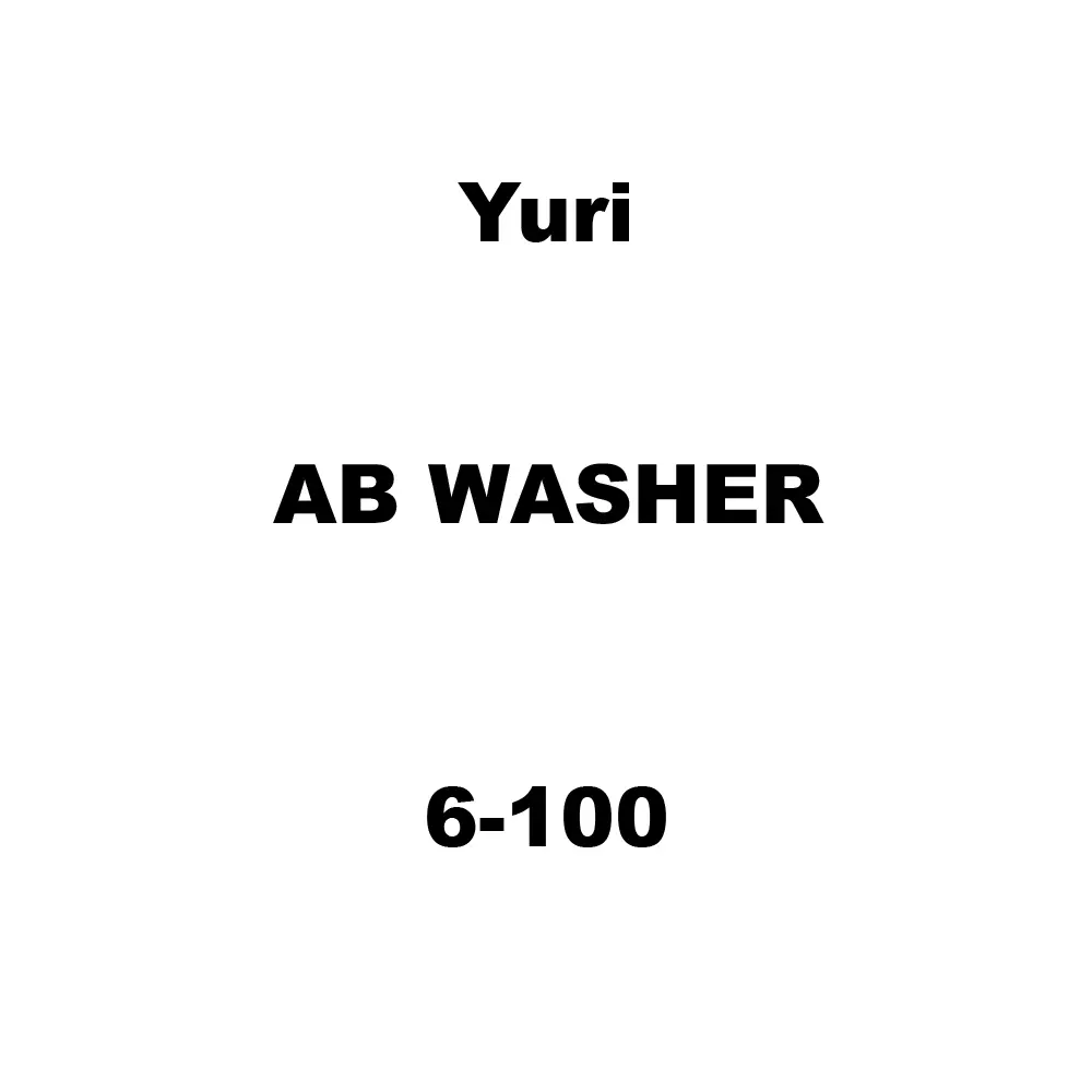 Yuri Ab Washer Spare for 6-100