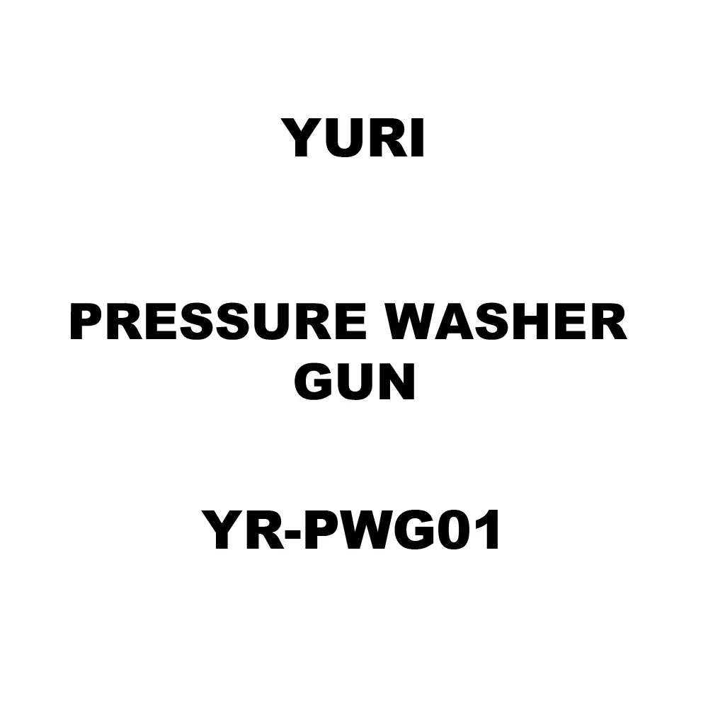 Yuri Pressure Washer Gun Spare for Car Washer YR-PWG01