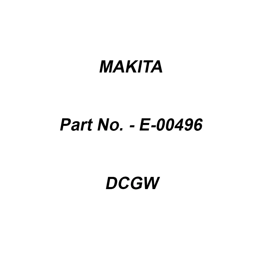 Makita DCGW WA36N-BF-XLOCK Size 4 inch (100x6x22.23 mm), Part No E-00496