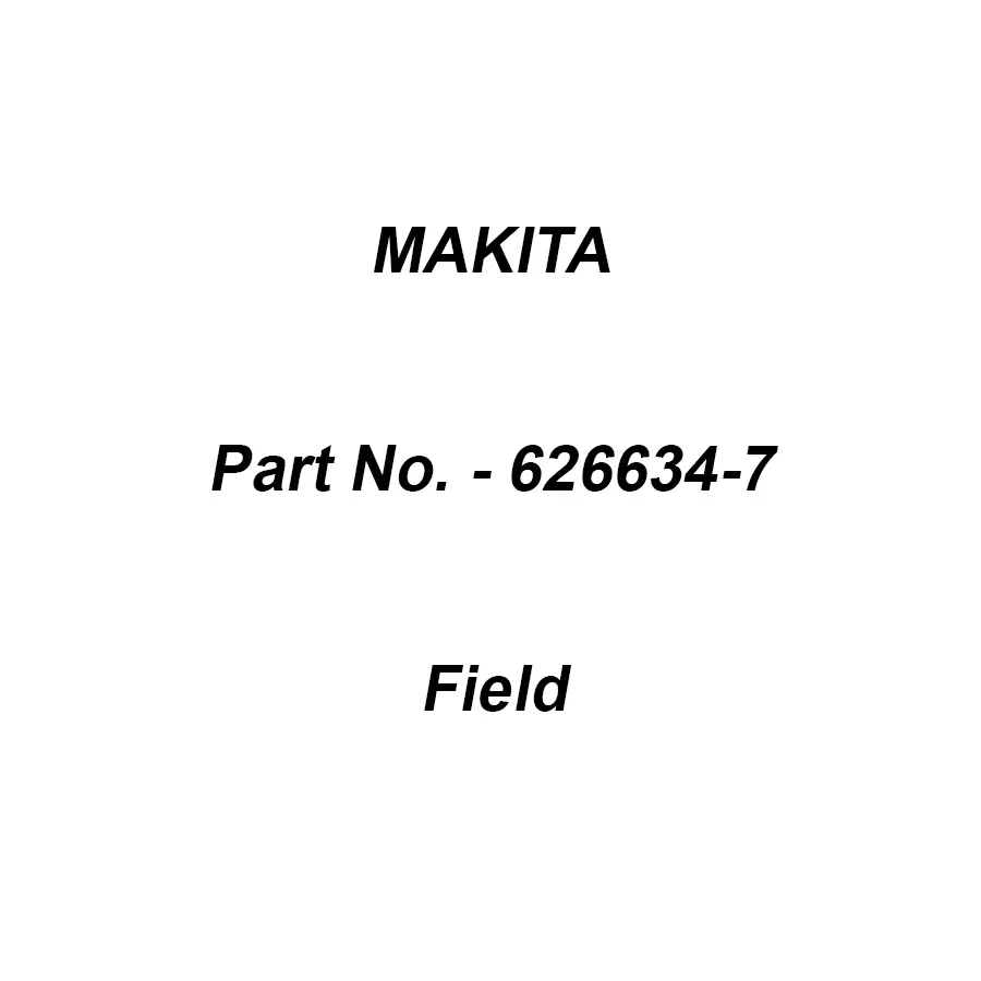 Makita 240 V Field for HR2610, Part No 626634-7