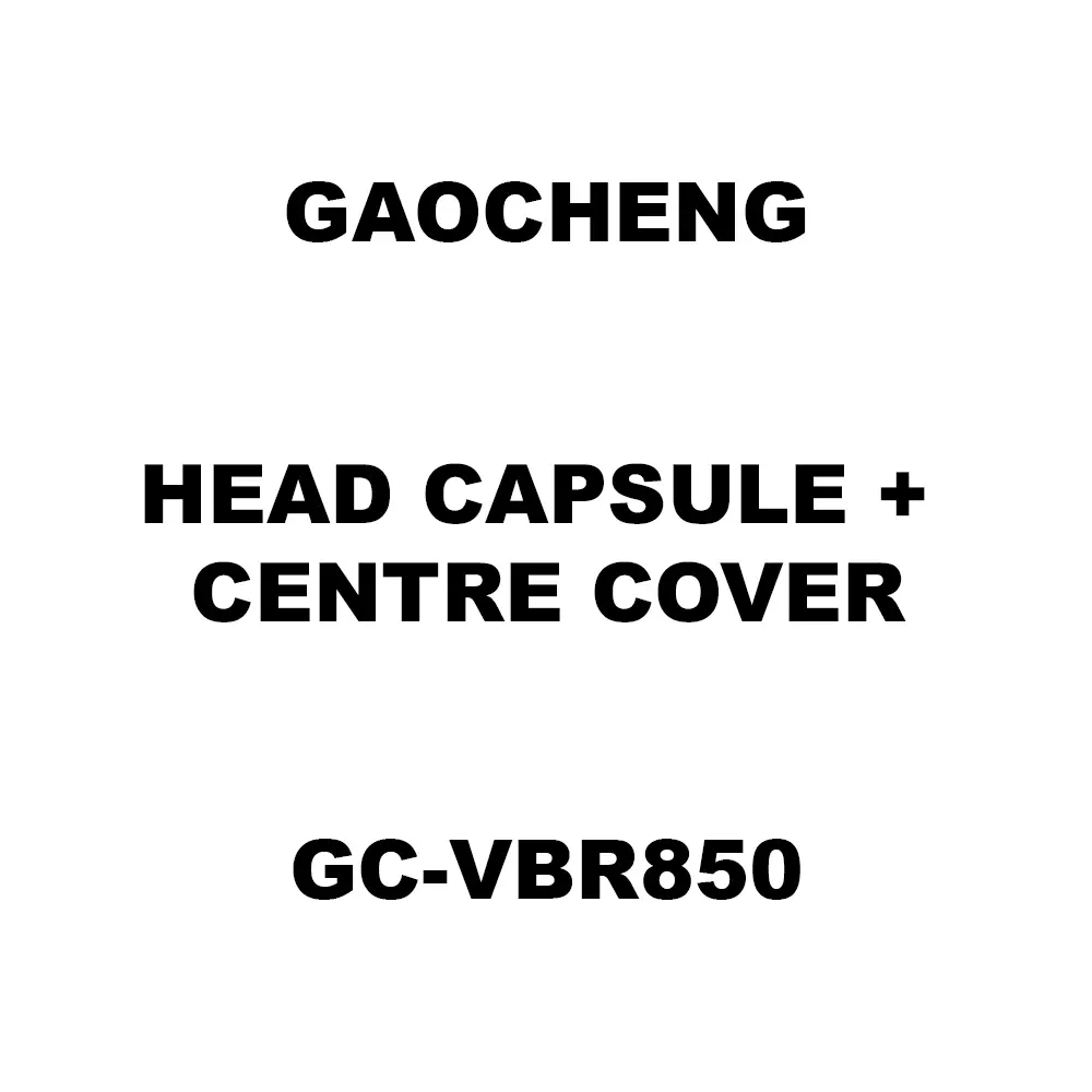 Gaocheng Head Capsule + Centre Cover Spare for Concrete Vibrator GC-VBR850
