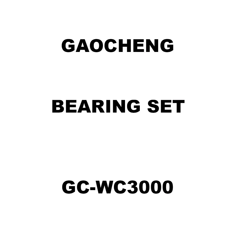 Gaocheng Bearing Set Spare for Wall Chaser GC-WC3000