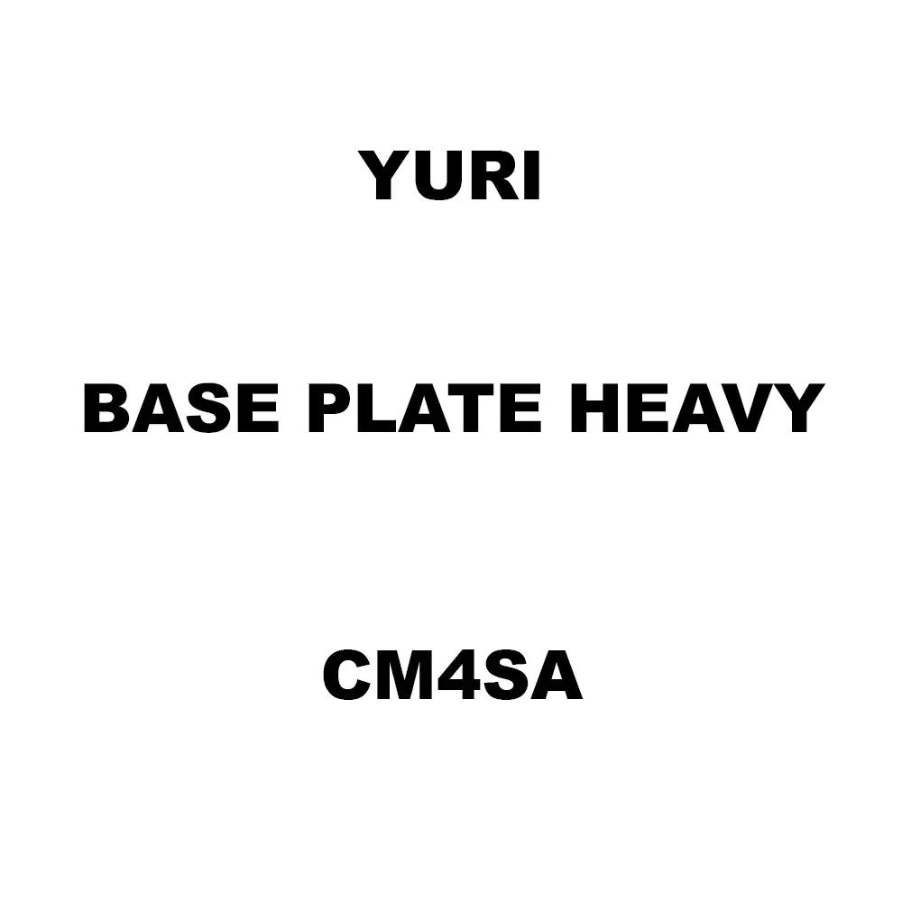 Yuri Base Plate Heavy Spare for Marble Cutter CM4SA