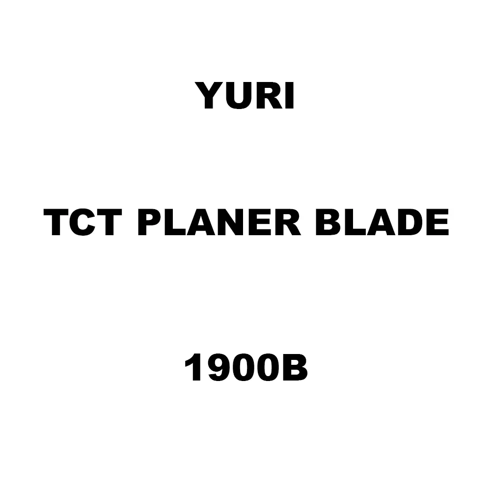 Yuri Tct Planer Blade Spare for Planner 1900B