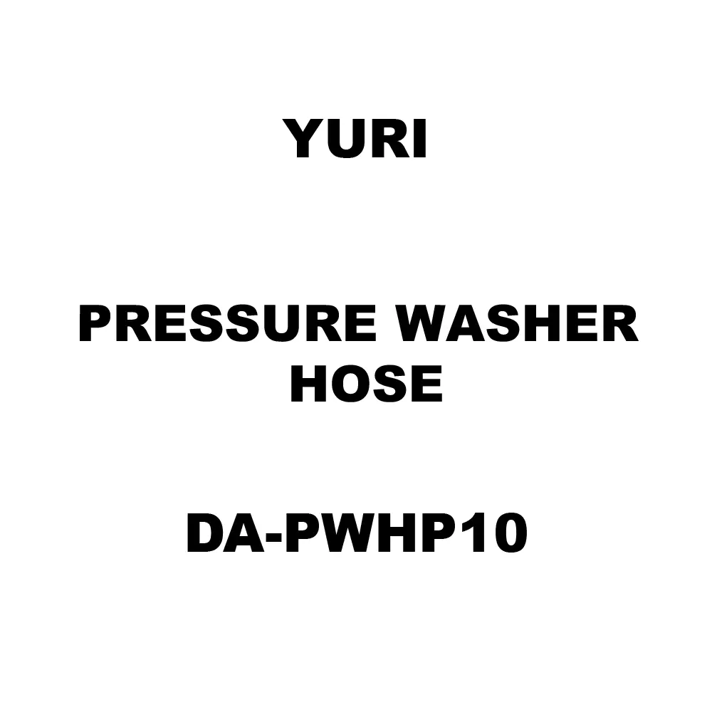 Yuri Pressure Washer Hose Spare for Car Washer DA-PWHP10