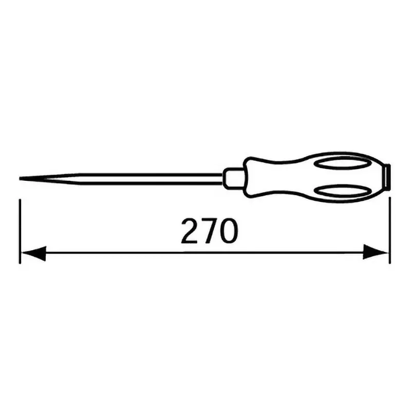Ktc Straight Clip Clamp Tool 10 mm Clip Size 270 mm Length, AP20-10B