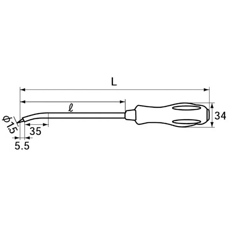 Ktc Tension Spring Tool 265 mm Length, ABX-35