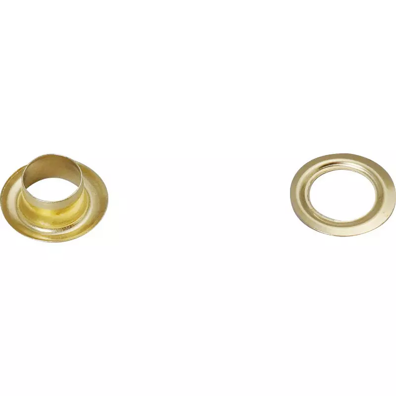 TRUSCO Double-Sided Grommet Φ5.3 mm Dimension D, P-THP-B7 (Pack of 50 Pcs)