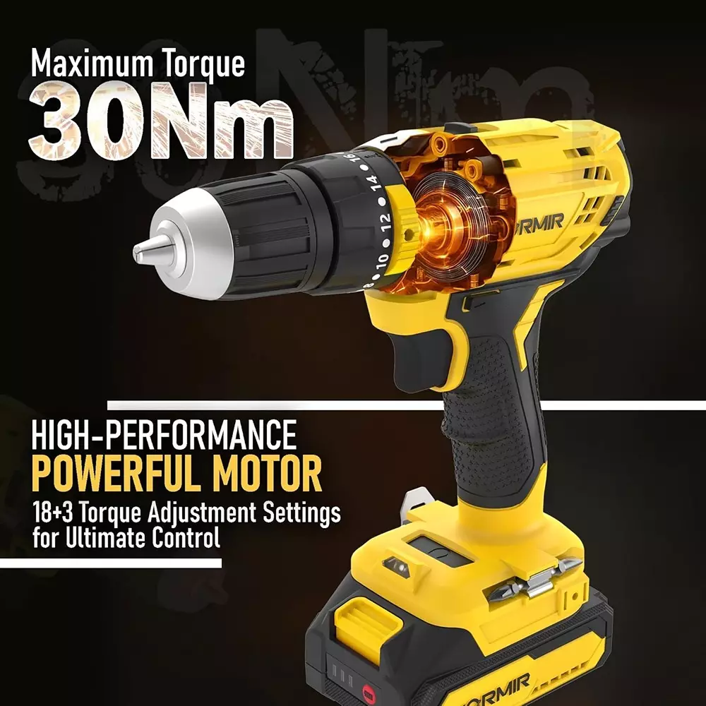 vormir-cordless-impact-drill-machine-with-battery-charger-2-amp-30-nm-torque-2-ah-li-ion-battery-10-mm-drill-capacity-battery-powered-vr-cd21-30