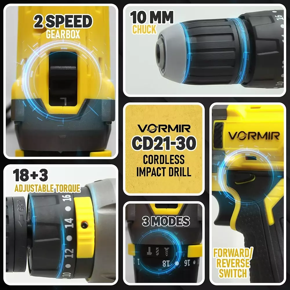 vormir-cordless-impact-drill-machine-with-battery-charger-2-amp-30-nm-torque-2-ah-li-ion-battery-10-mm-drill-capacity-battery-powered-vr-cd21-30