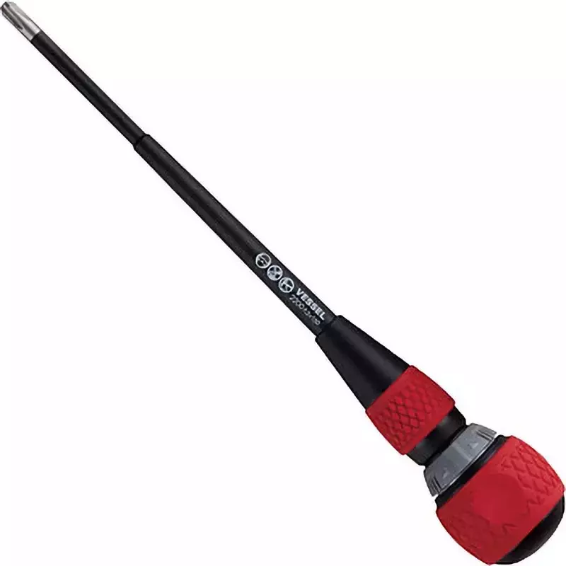 Vessel Ball Ratchet Screwdriver, 2200 +3X150