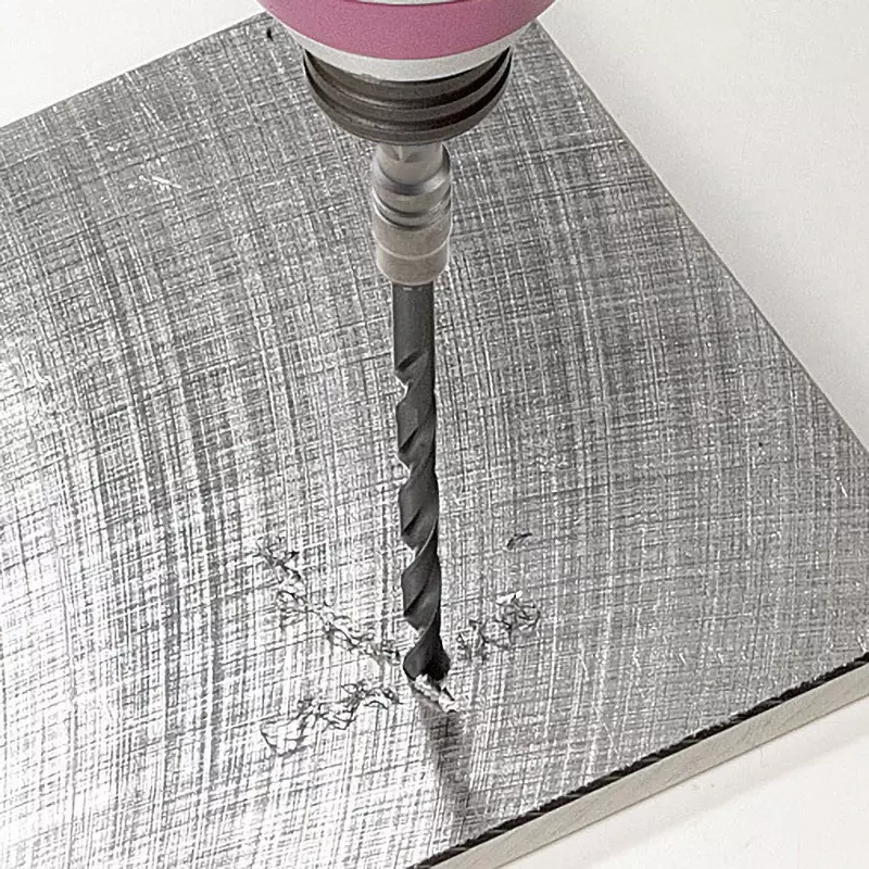Vessel Cushion Drill Bit Φ2.8-6 mm Diameter for Iron Work, AMD7S (7 Pcs Set)