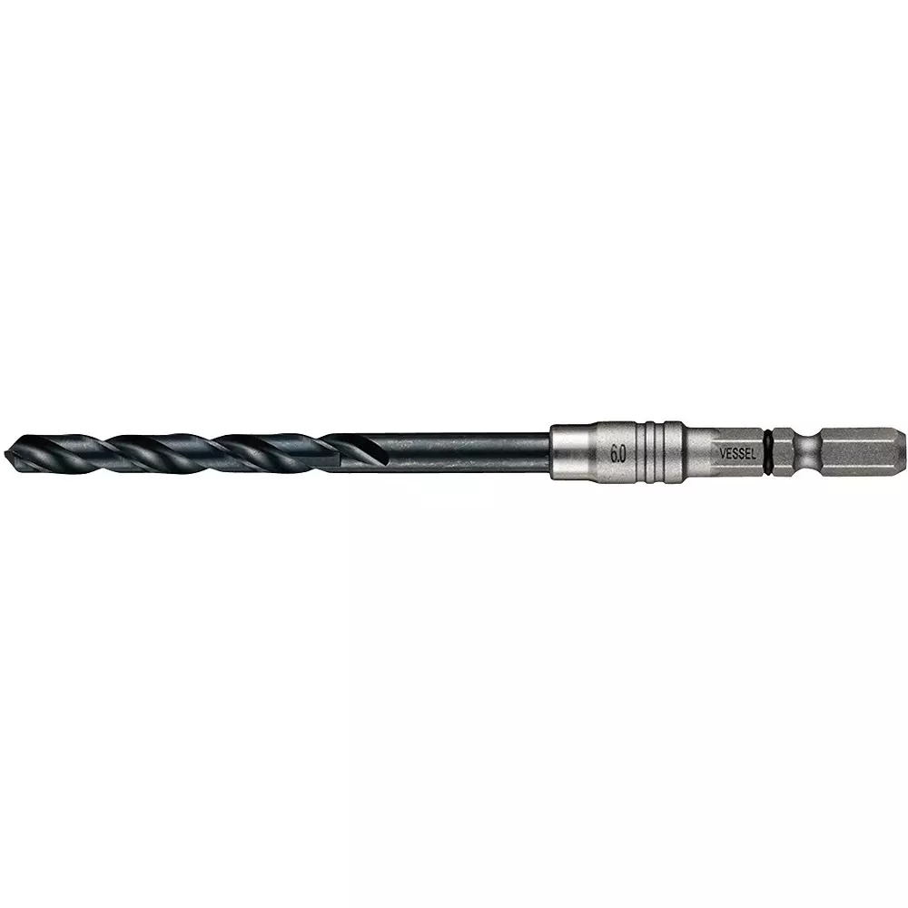 Vessel Cushion Drill Φ6 mm for Iron Work, AMD3S-6.0 (Set of 3 Pcs)