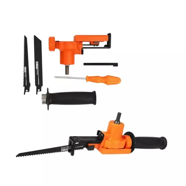 xlnt-electric-drill-to-horse-saw-converter-for-wood-cutting-carpentry-pvc-plastic-pipe-cutting-light-metal-cutting-with-saw-blades