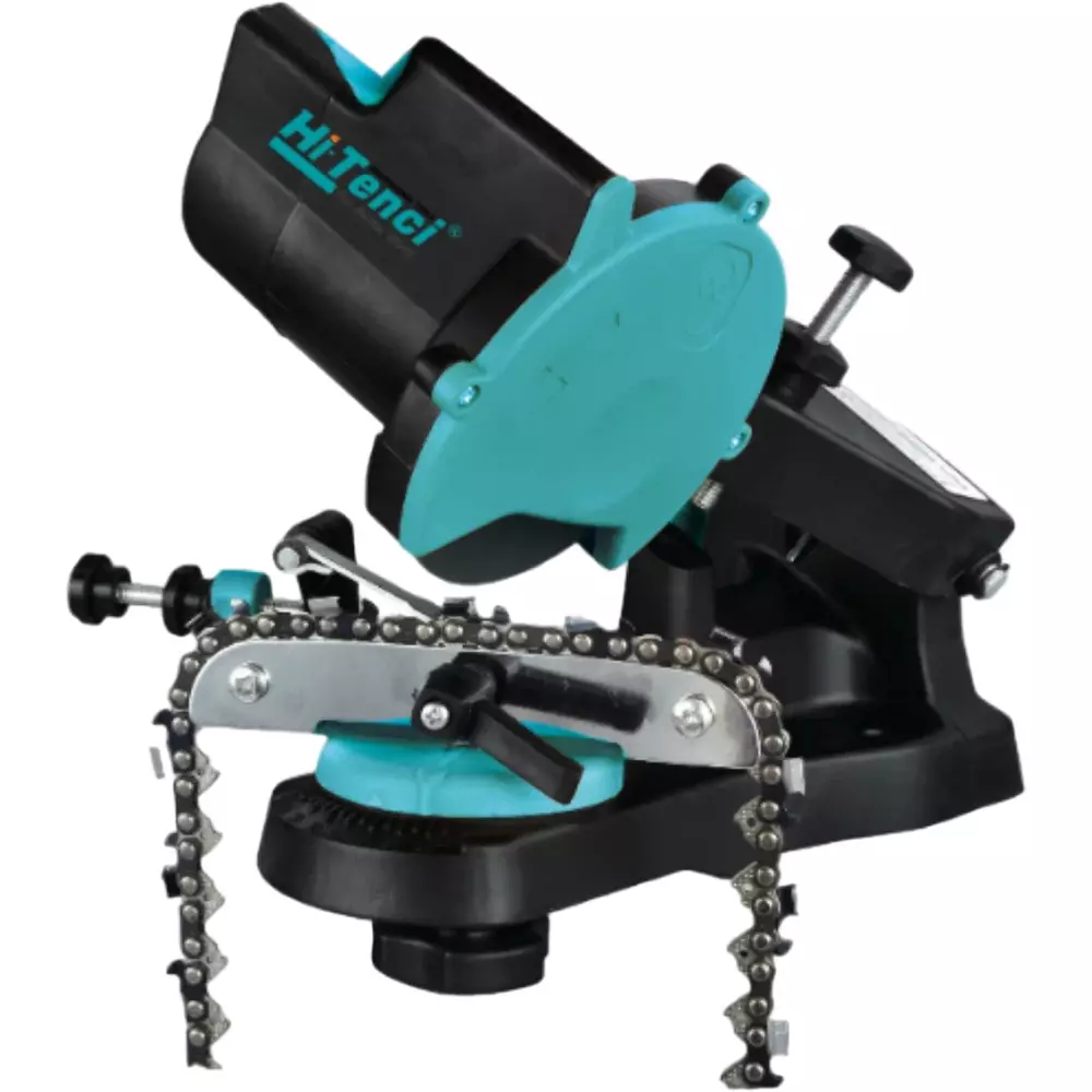 Hi-Tenci 12 HP Chain Sharpener with 4800 RPM No Load Speed and 100 mm Grinding Wheel Size, HCS - 120W
