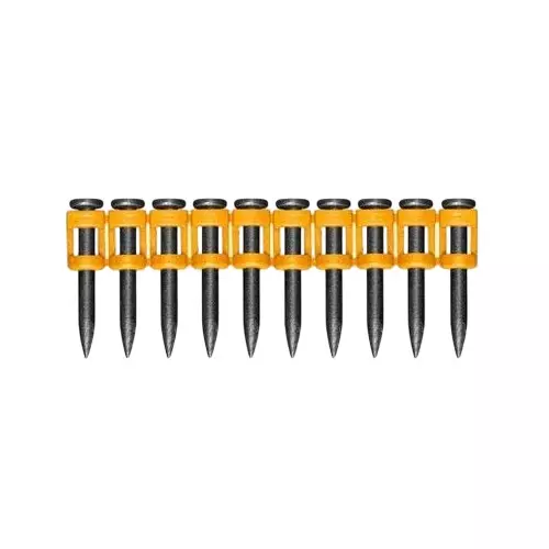 Ingco 1000 Pcs Continuous Firing Nails 2.9 mm Diameter 27 mm Length 60# Steel Material, ANA02271