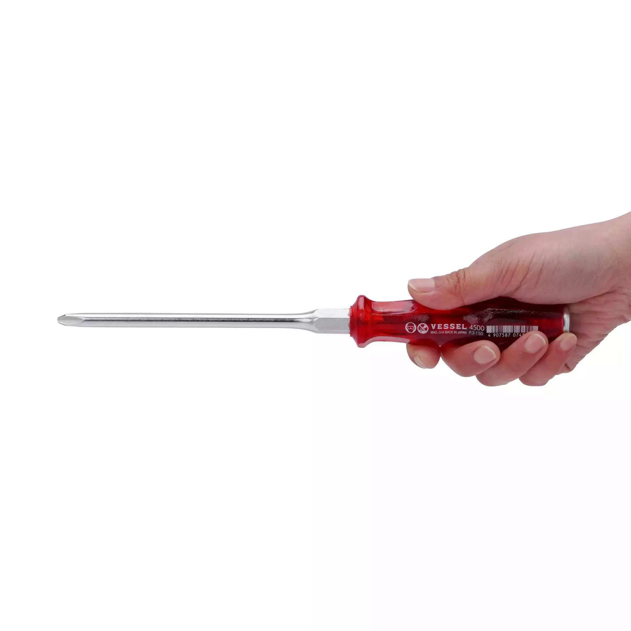 Vessel Power Grip Screwdriver, 4500-3-150