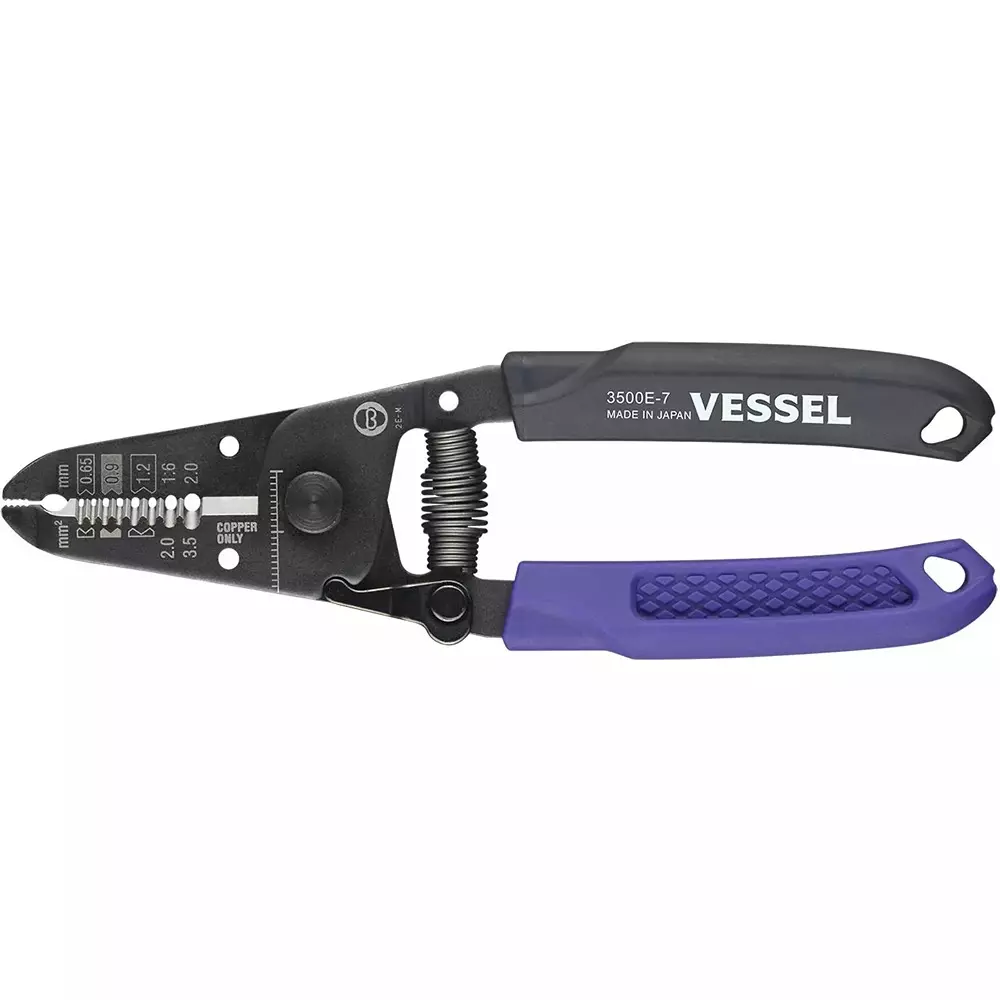 Vessel Wire Stripper Purple & Black, 0.00035