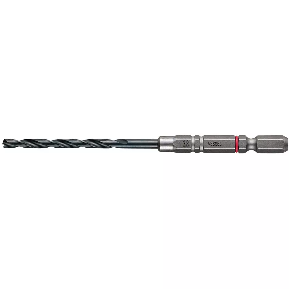 Vessel Cushion Drill Bit 108 mm Overall Length for Iron Work, AMD3S-3.8 (Set of 3 Pcs)