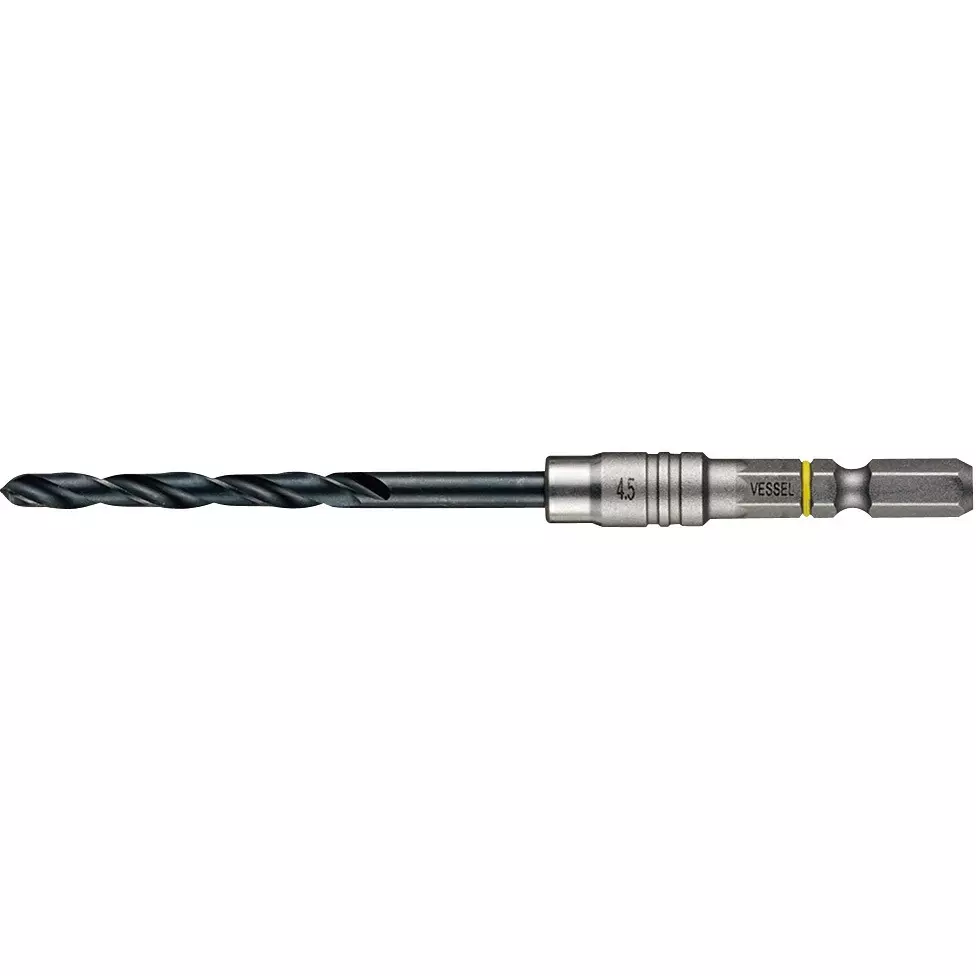 Vessel Cushion Drill Bit 114 mm Overall Length for Iron Work, AMD3S-4.5 (Set of 3 Pcs)