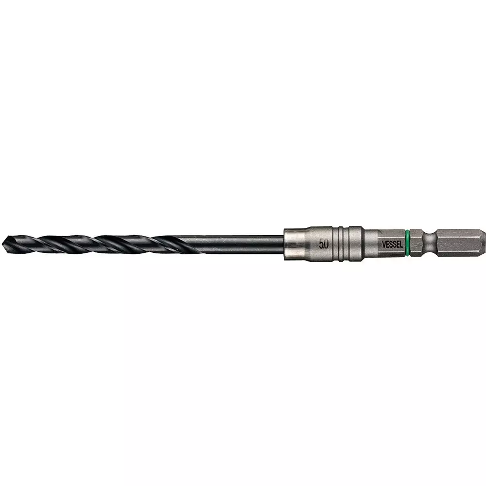 Vessel Cushion Drill Bit 120 mm Overall Length for Iron Work, AMD3S-5.0 (Set of 3 Pcs)