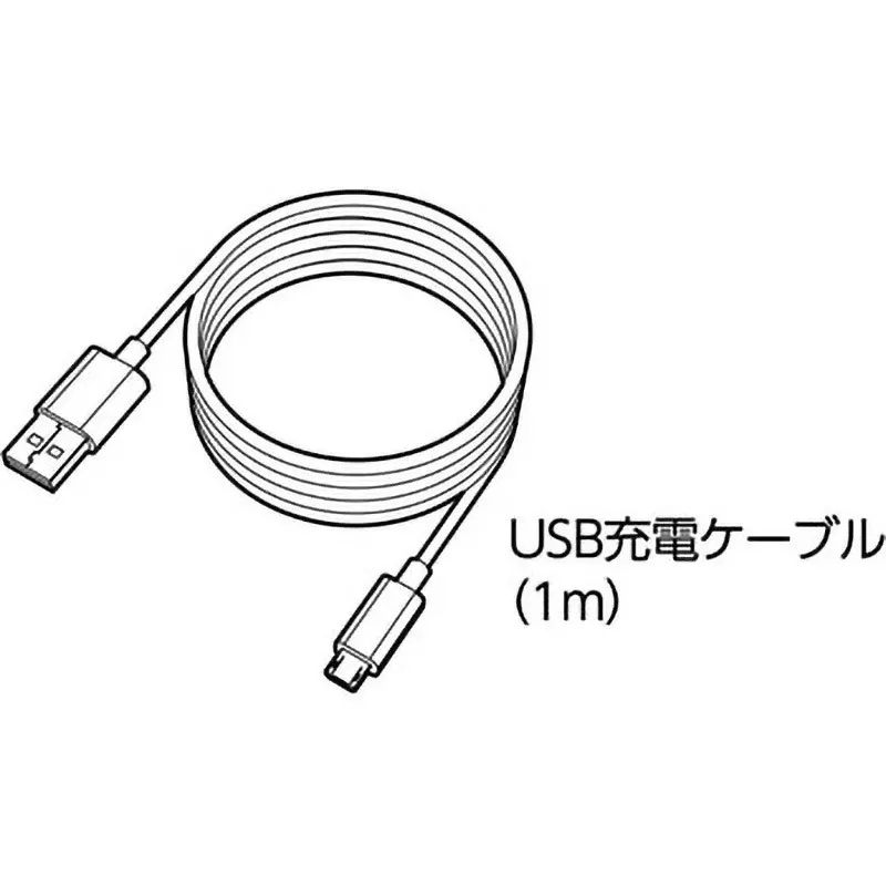 Vessel Electric Ball Grip Screwdriver 140 mm Overall Length, 220USB-1