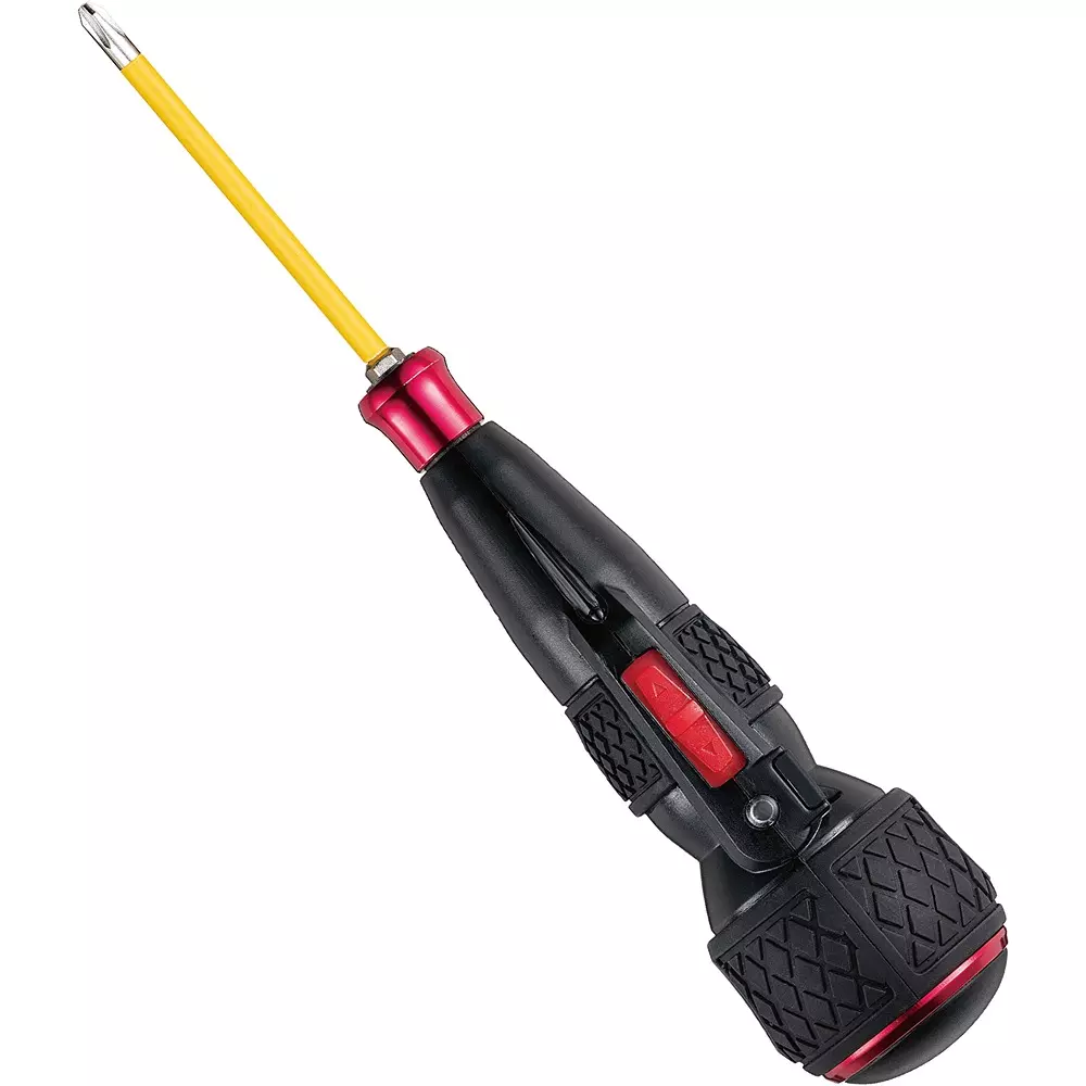 Vessel Electric Ball Grip Screwdriver 140 mm Overall Length, 220USB-1